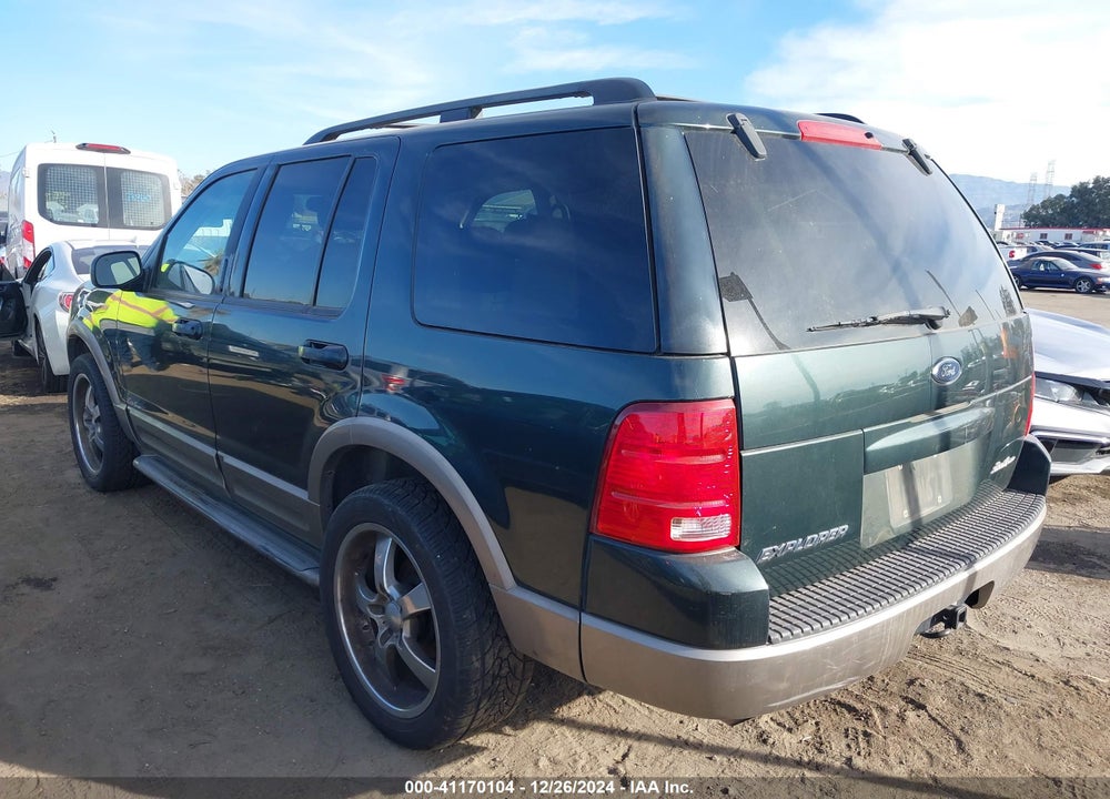 2003 FORD EXPLORER EDDIE BAUER VIN: 1FMZU64KX3ZB16019