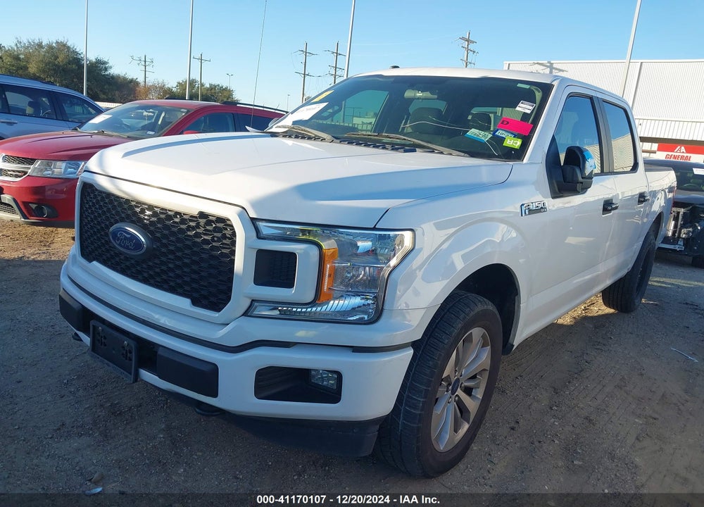 2018 FORD F-150 XL VIN: 1FTEW1EP2JKD52969