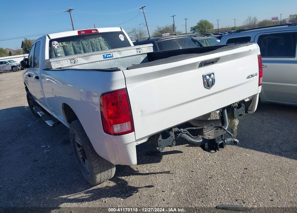 2018 RAM 2500 TRADESMAN 4X4 8' BOX VIN: 3C6UR5HL6JG390254