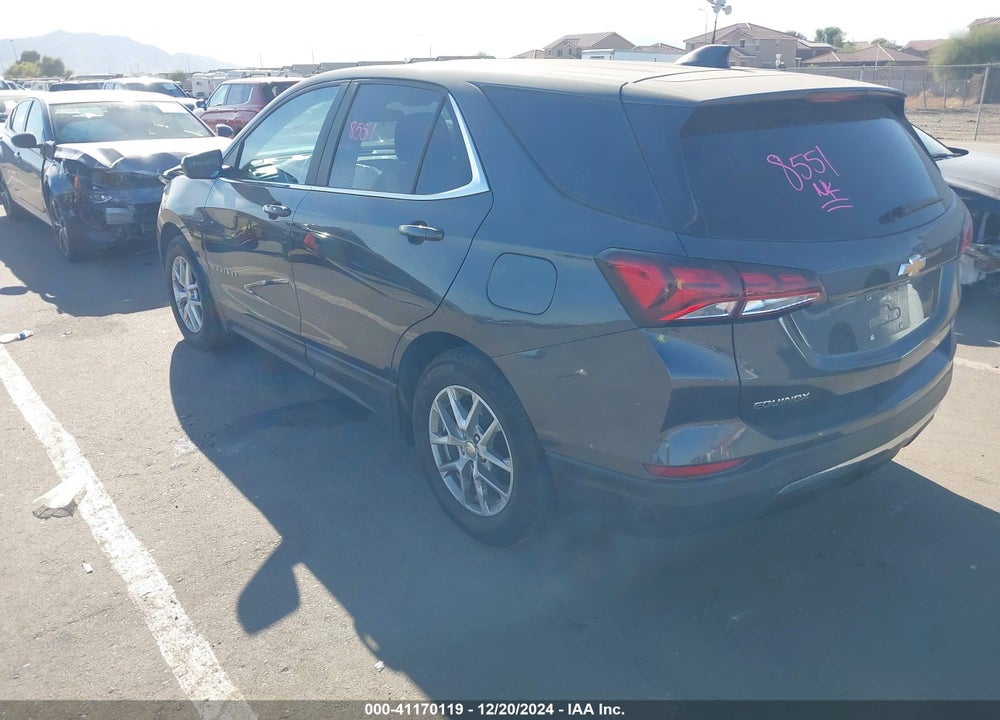 2023 CHEVROLET EQUINOX FWD LT VIN: 3GNAXKEG9PS166710