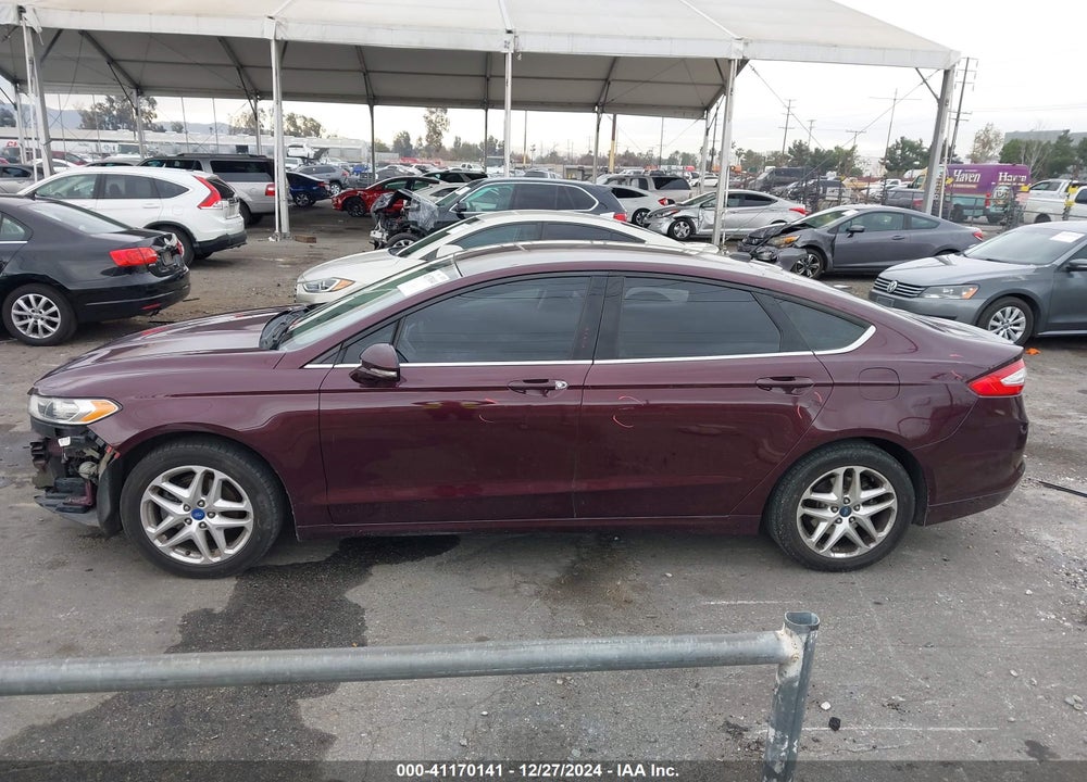 2013 FORD FUSION SE VIN: 3FA6P0HR6DR157357