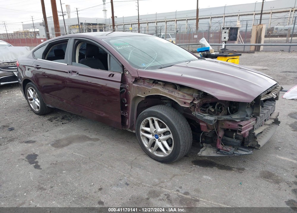 2013 FORD FUSION SE VIN: 3FA6P0HR6DR157357