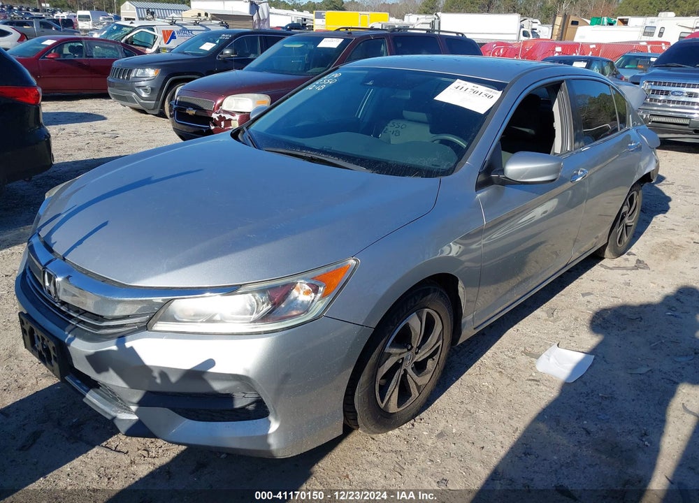 2016 HONDA ACCORD VIN: 1HGCR2F49GA122550