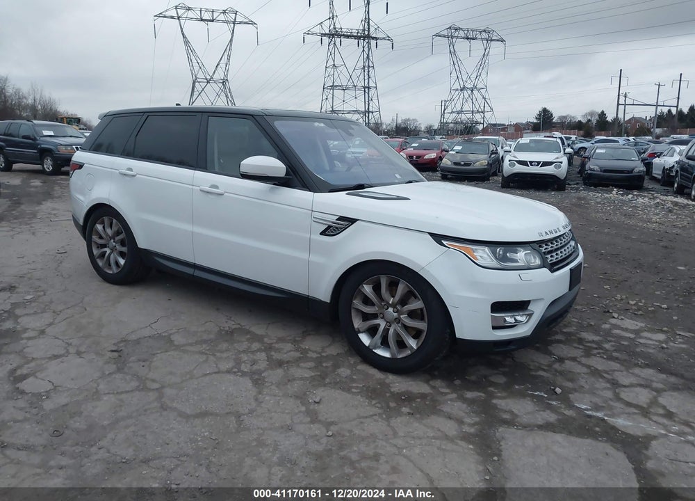 2016 LAND ROVER RANGE ROVER SPORT 3.0L V6 SUPERCHARGED HSE VIN: SALWR2PF6GA114684