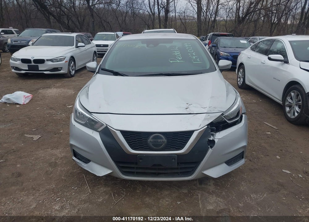 2021 NISSAN VERSA SV XTRONIC CVT VIN: 3N1CN8EV7ML822954