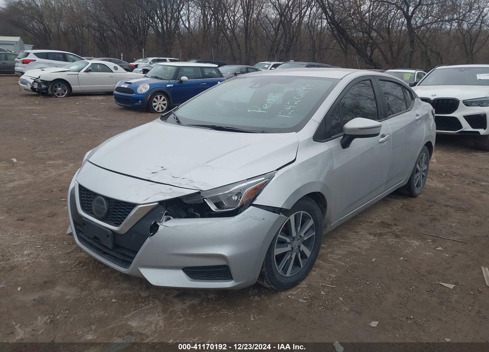 2021 NISSAN VERSA SV XTRONIC CVT VIN: 3N1CN8EV7ML822954