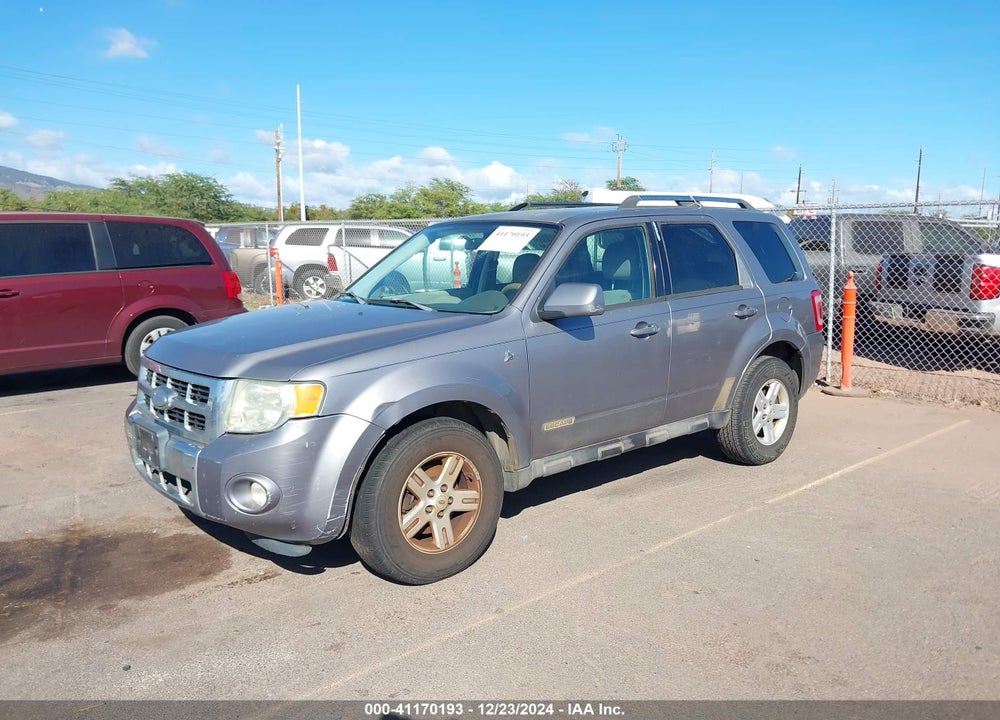 2008 FORD ESCAPE HYBRID VIN: 1FMCU49H98KA18087