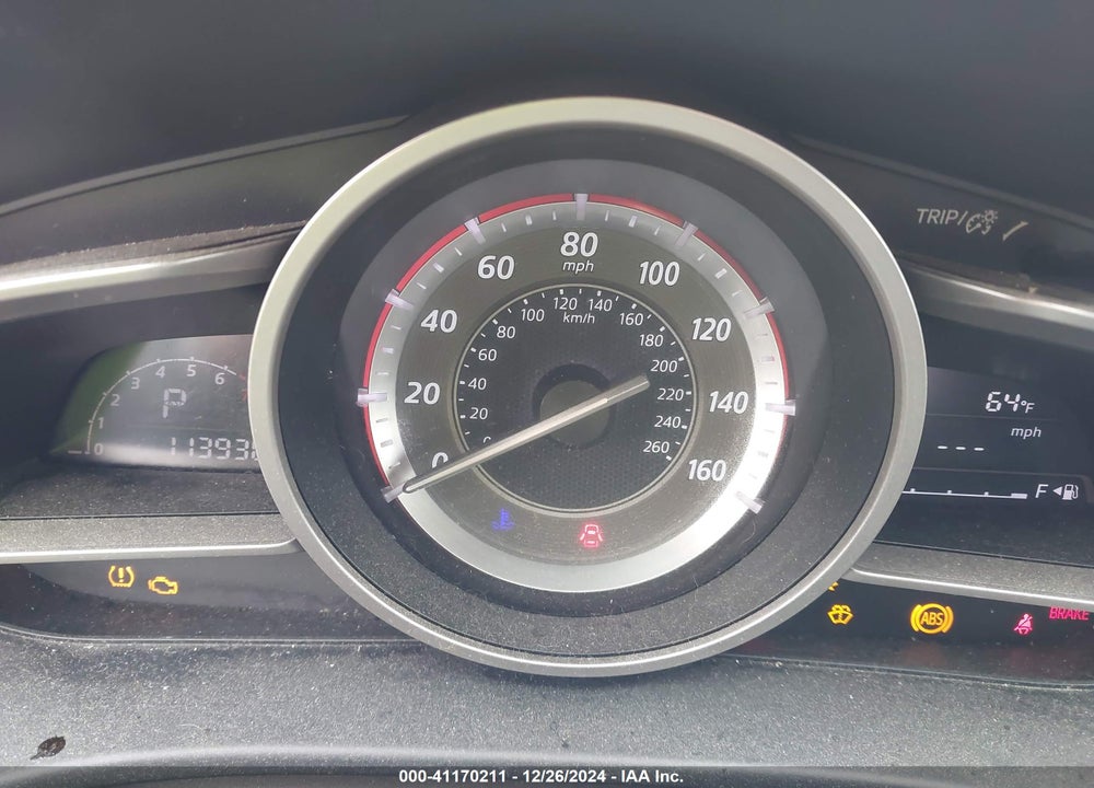 2014 MAZDA MAZDA3 VIN: JM1BM1V73E1123026