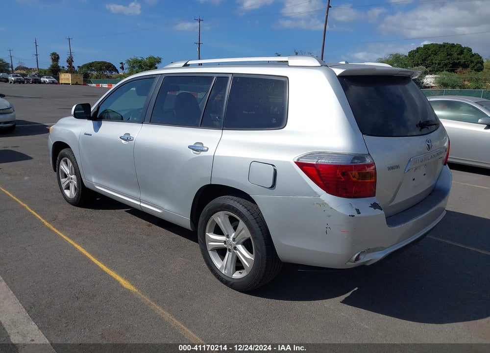 2009 TOYOTA HIGHLANDER LIMITED VIN: JTEDS42A392087205