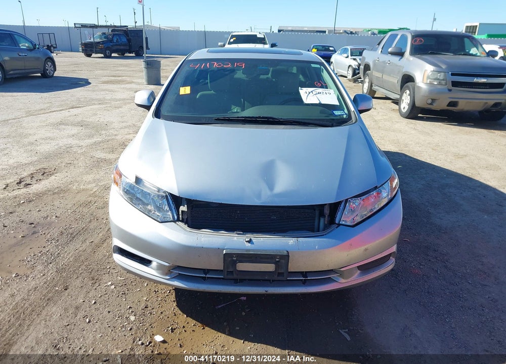 2012 HONDA CIVIC SDN EX-L VIN: 2HGFB2F97CH525838