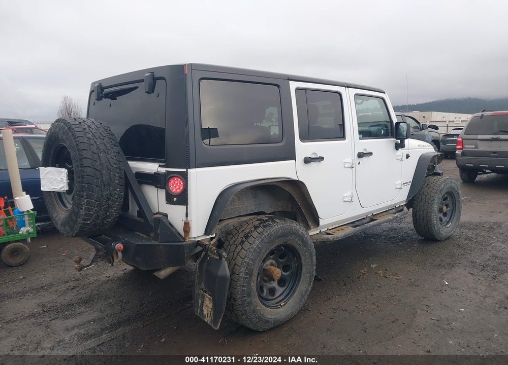 2012 JEEP WRANGLER UNLIMITED RUBICON VIN: 1C4BJWFG8CL124145