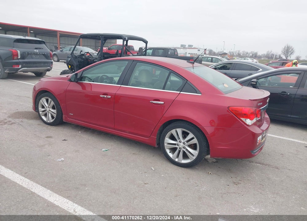 2012 CHEVROLET CRUZE LTZ VIN: 1G1PH5SC1C7164793