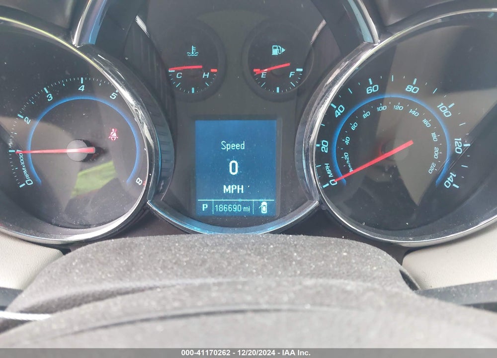 2012 CHEVROLET CRUZE LTZ VIN: 1G1PH5SC1C7164793