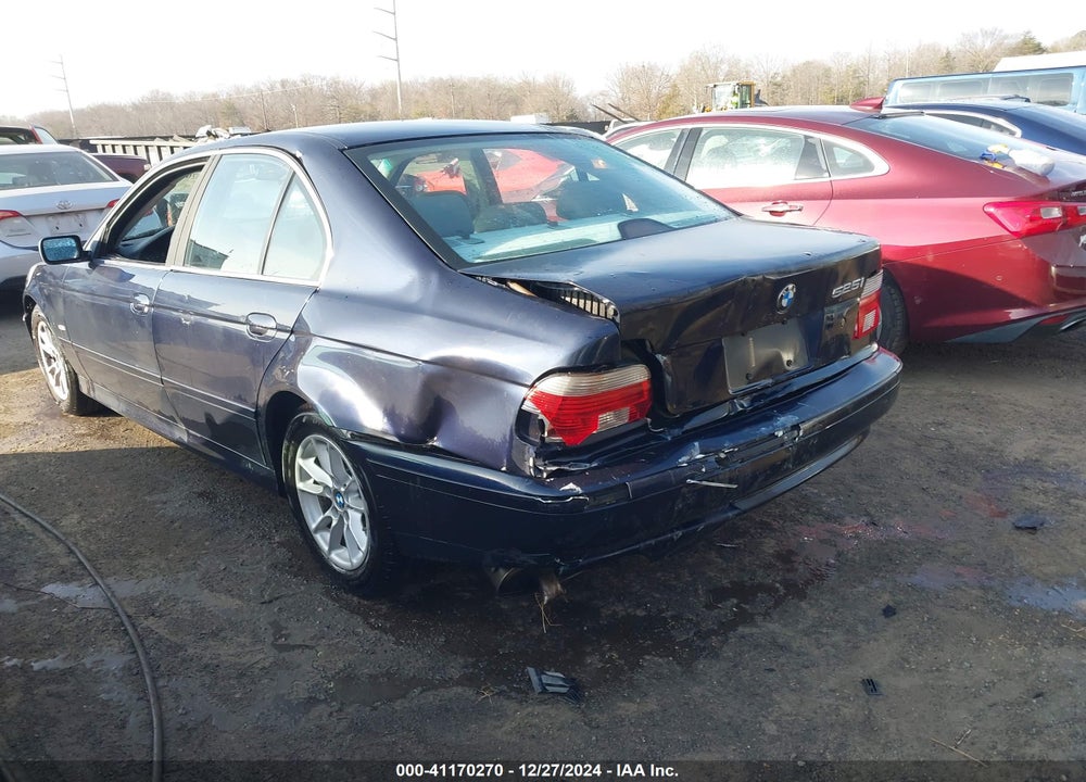 2003 BMW 525IA VIN: WBADT43493G034591