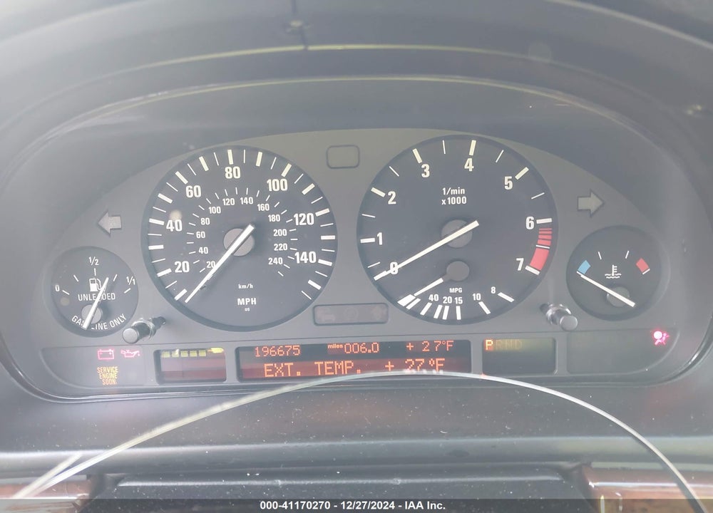 2003 BMW 525IA VIN: WBADT43493G034591
