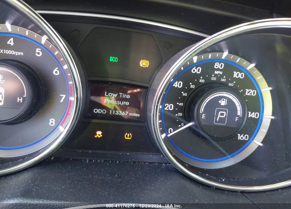 2012 HYUNDAI SONATA GLS VIN: 5NPEB4AC5CH310135