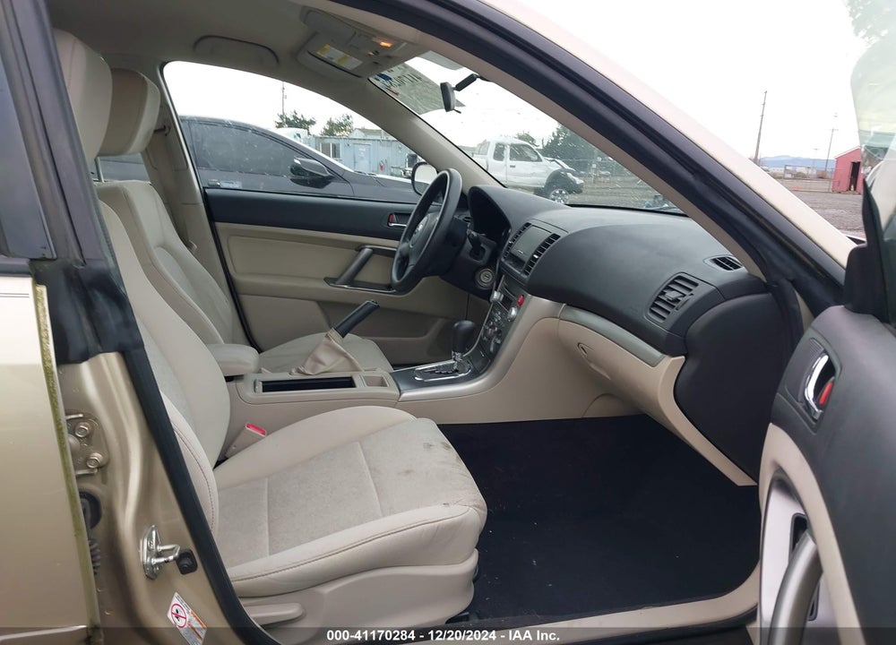 2009 SUBARU OUTBACK VIN: 4S4BP60C597339547