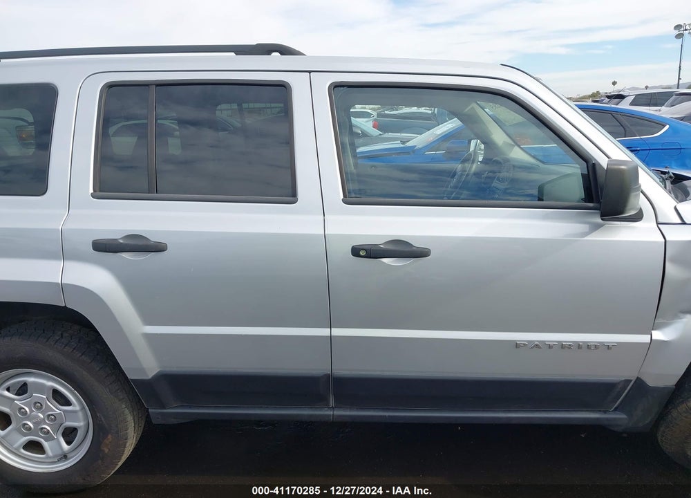 2014 JEEP PATRIOT SPORT VIN: 1C4NJPBA5ED571629