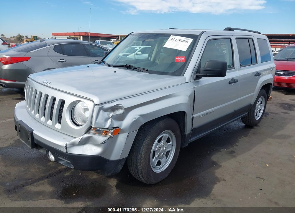 2014 JEEP PATRIOT SPORT VIN: 1C4NJPBA5ED571629