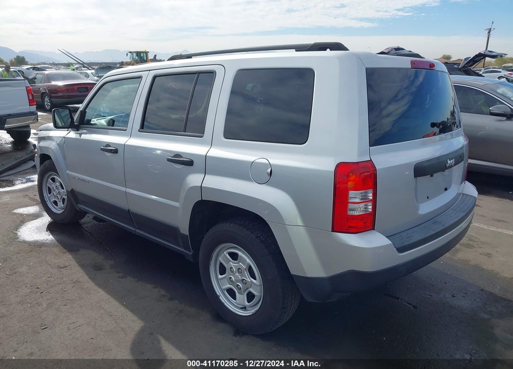 2014 JEEP PATRIOT SPORT VIN: 1C4NJPBA5ED571629