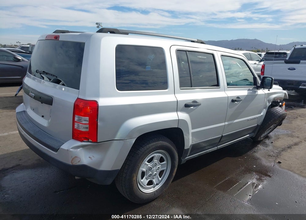 2014 JEEP PATRIOT SPORT VIN: 1C4NJPBA5ED571629