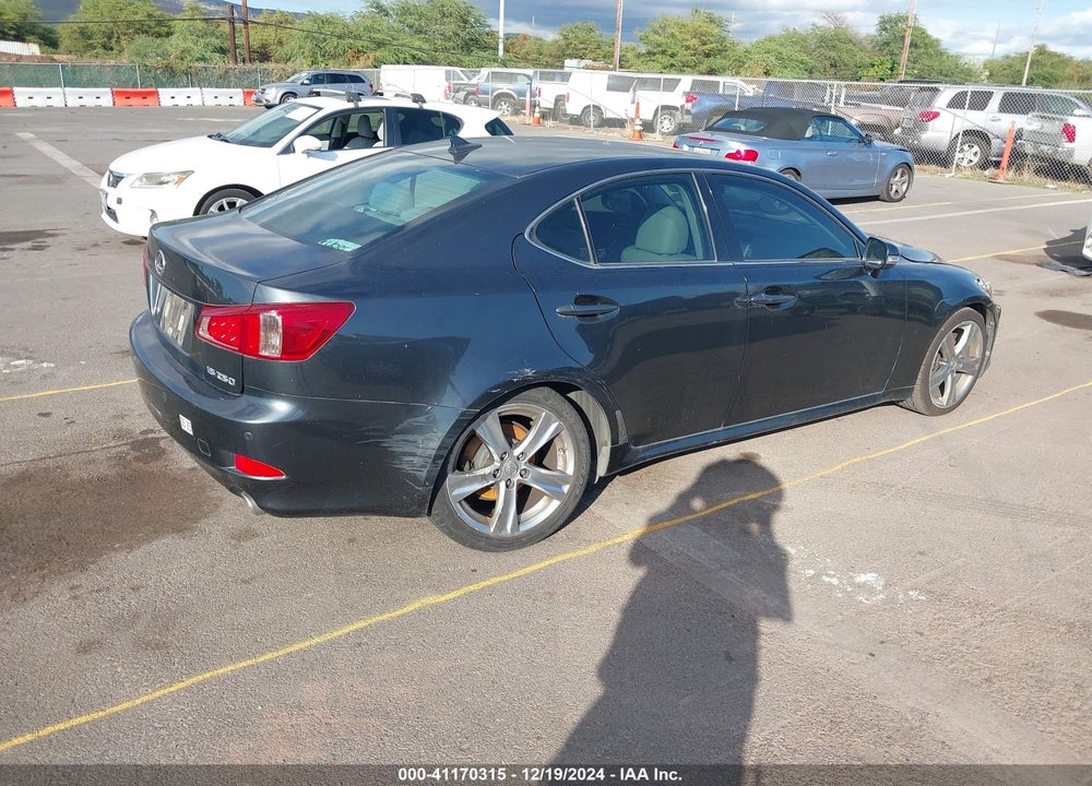 2011 LEXUS IS 250 VIN: JTHBF5C20B5146758