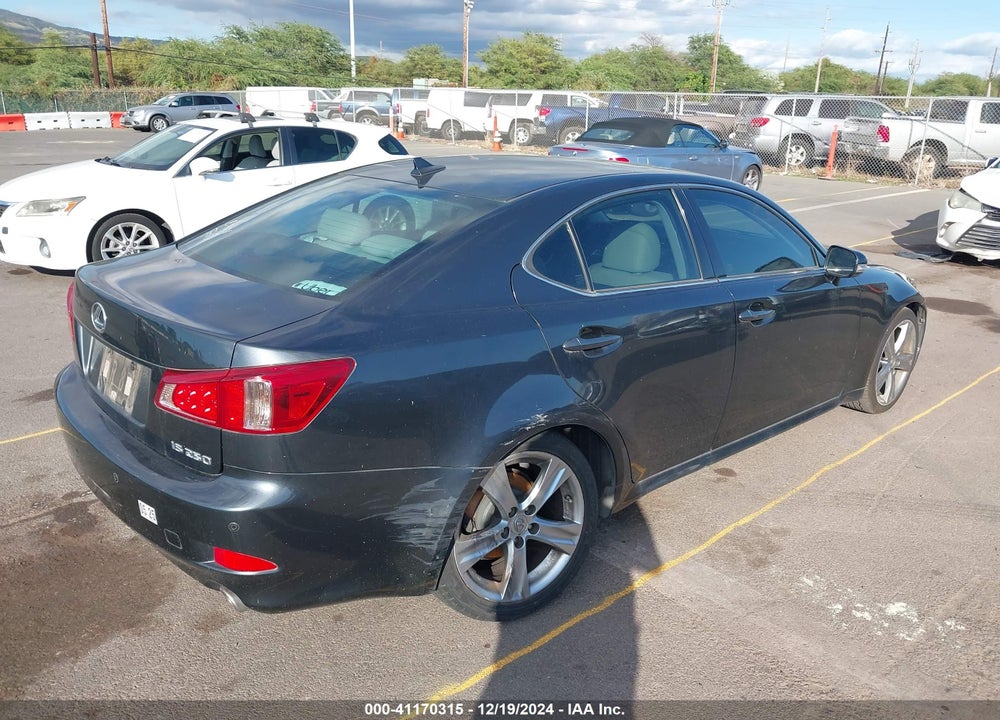 2011 LEXUS IS 250 VIN: JTHBF5C20B5146758