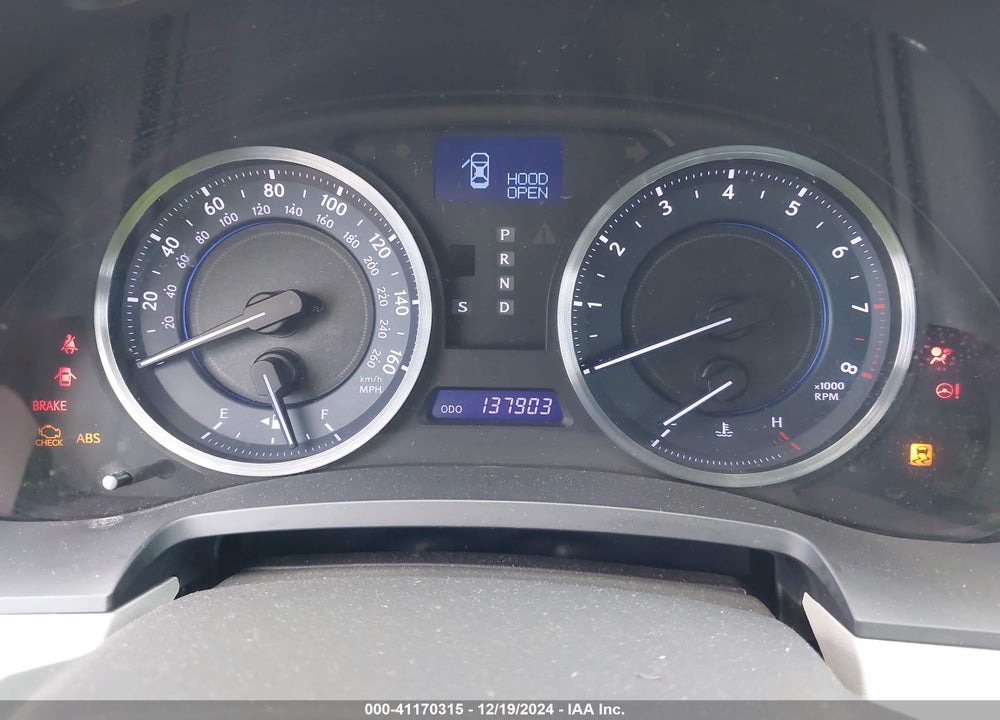 2011 LEXUS IS 250 VIN: JTHBF5C20B5146758