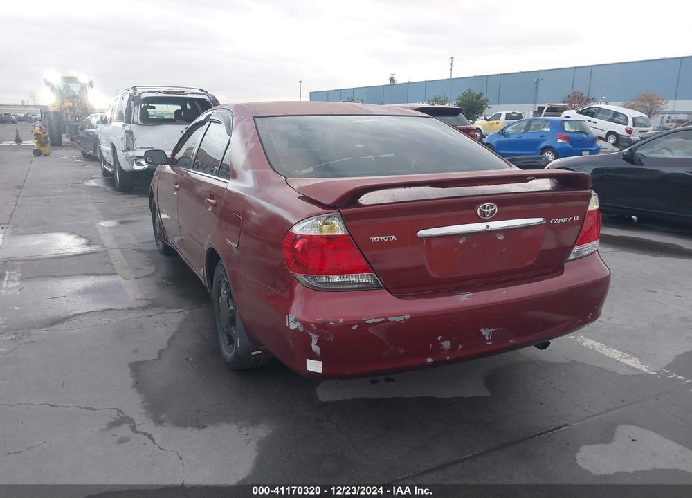 2006 TOYOTA CAMRY LE VIN: 4T1BE32K66U123468