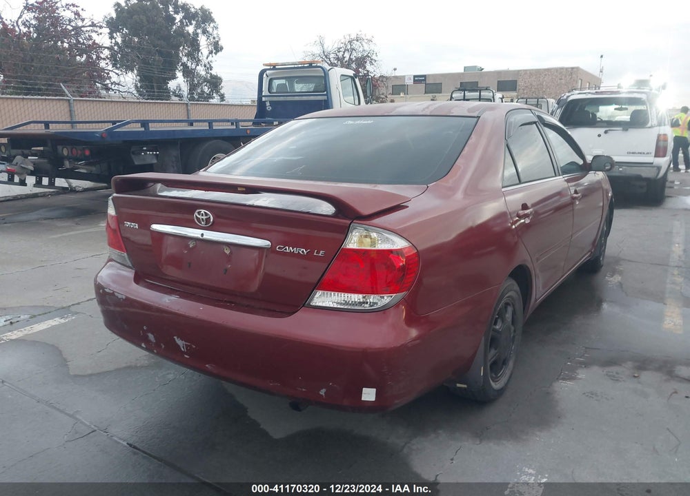 2006 TOYOTA CAMRY LE VIN: 4T1BE32K66U123468