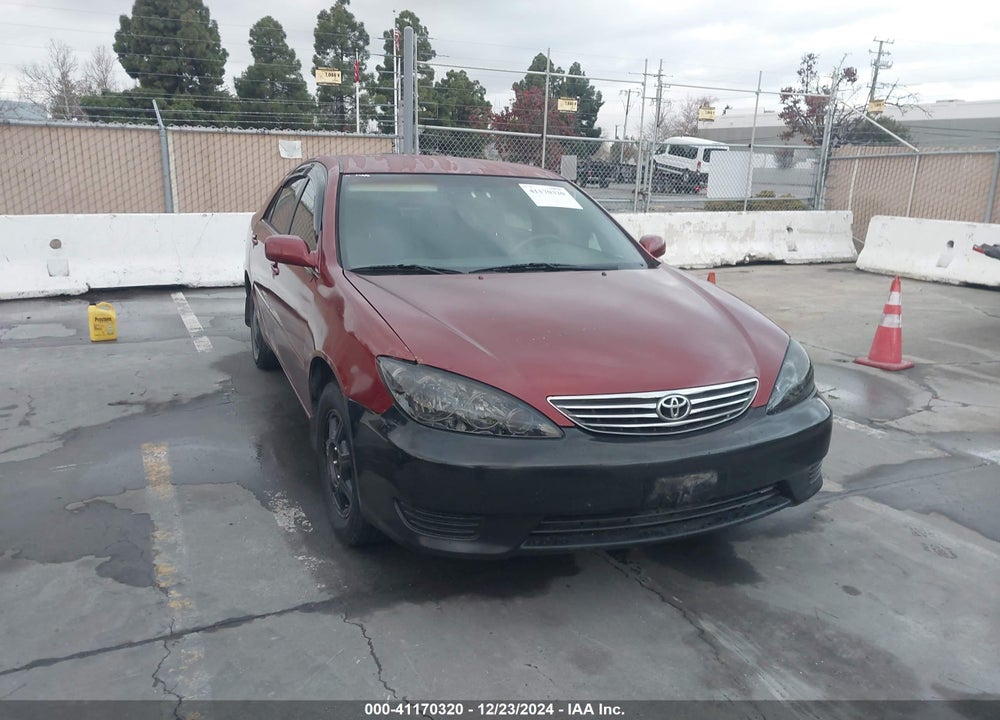 2006 TOYOTA CAMRY LE VIN: 4T1BE32K66U123468