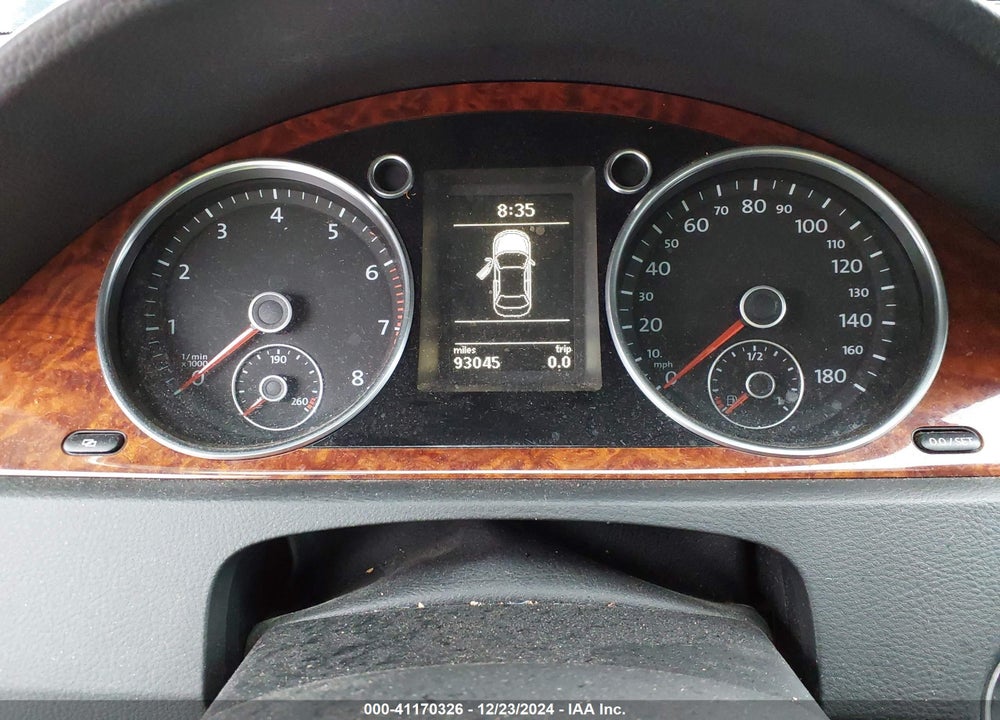 2011 VOLKSWAGEN CC LUX PLUS VIN: WVWHN7AN7BE712339