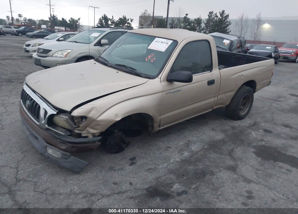 2001 TOYOTA TACOMA VIN: 5TENL42N31Z765038