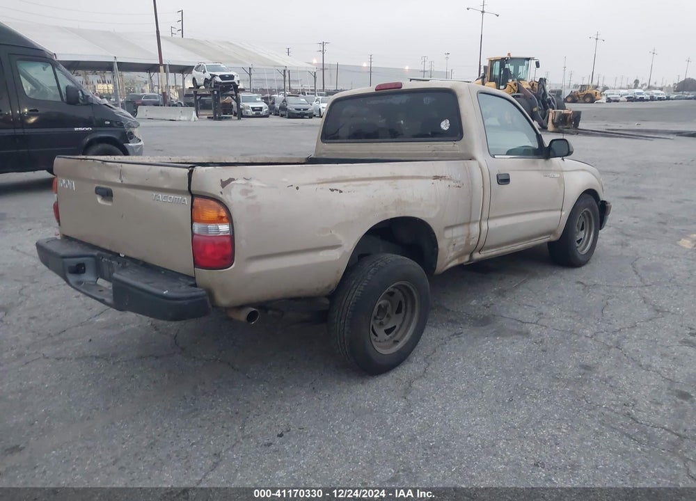 2001 TOYOTA TACOMA VIN: 5TENL42N31Z765038