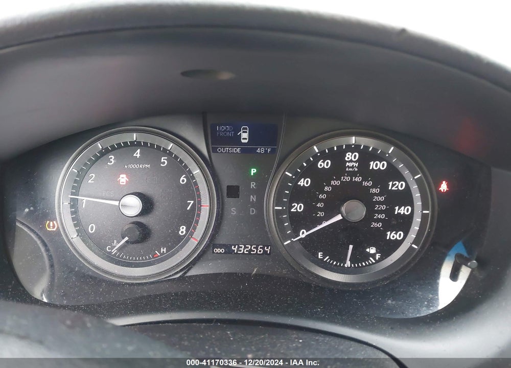 2007 LEXUS ES 350 VIN: JTHBJ46G372100009