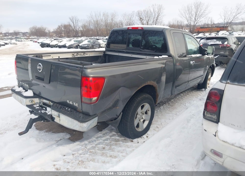 2004 NISSAN TITAN SE VIN: 1N6AA06B04N516617