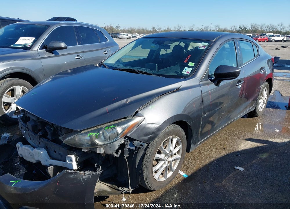 2016 MAZDA MAZDA3 VIN: JM1BM1U78G1323341