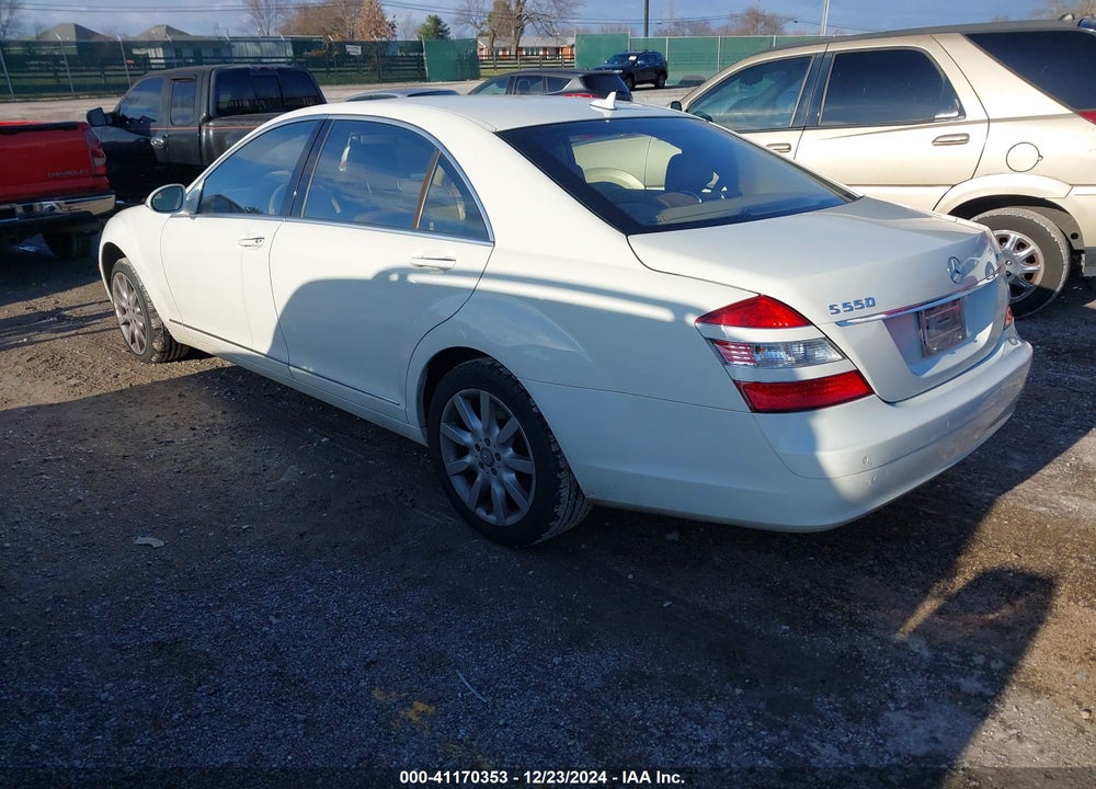 2008 MERCEDES-BENZ S 550 4MATIC VIN: WDDNG86X78A189276