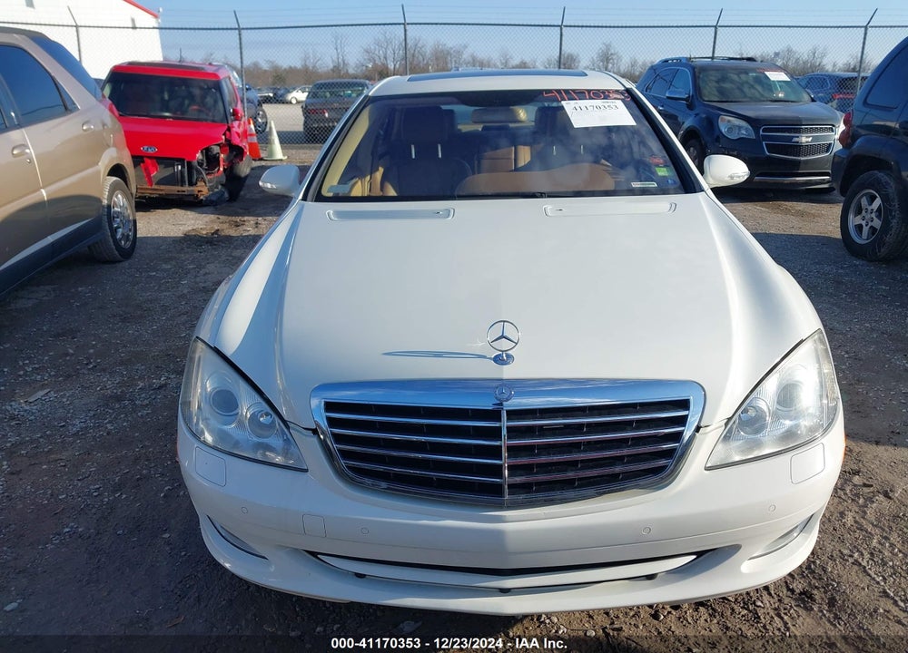 2008 MERCEDES-BENZ S 550 4MATIC VIN: WDDNG86X78A189276
