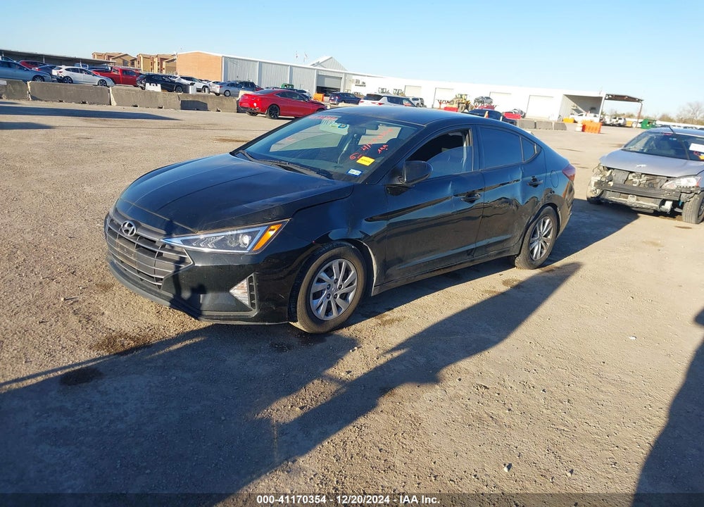2019 HYUNDAI ELANTRA VIN: 5NPD74LF6KH418766