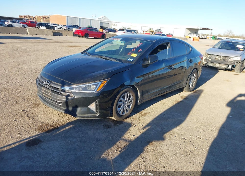 2019 HYUNDAI ELANTRA VIN: 5NPD74LF6KH418766