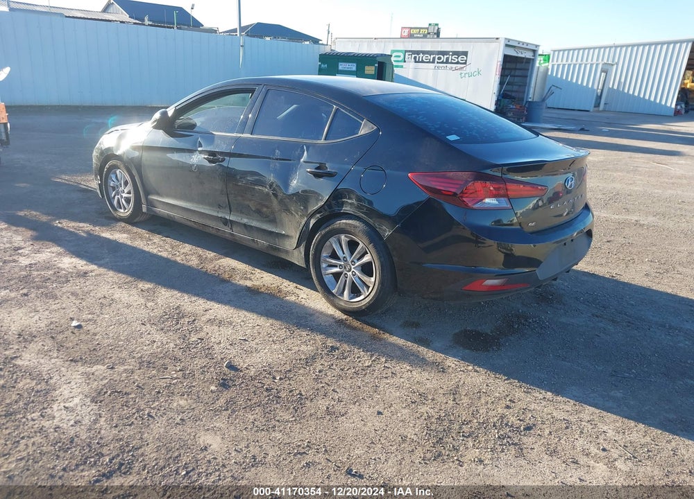 2019 HYUNDAI ELANTRA VIN: 5NPD74LF6KH418766