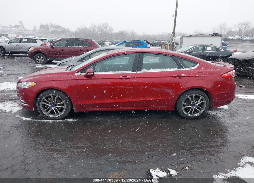 2017 FORD FUSION SE VIN: 3FA6P0HD8HR137198