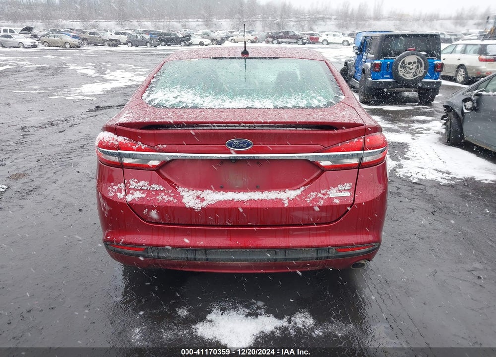 2017 FORD FUSION SE VIN: 3FA6P0HD8HR137198