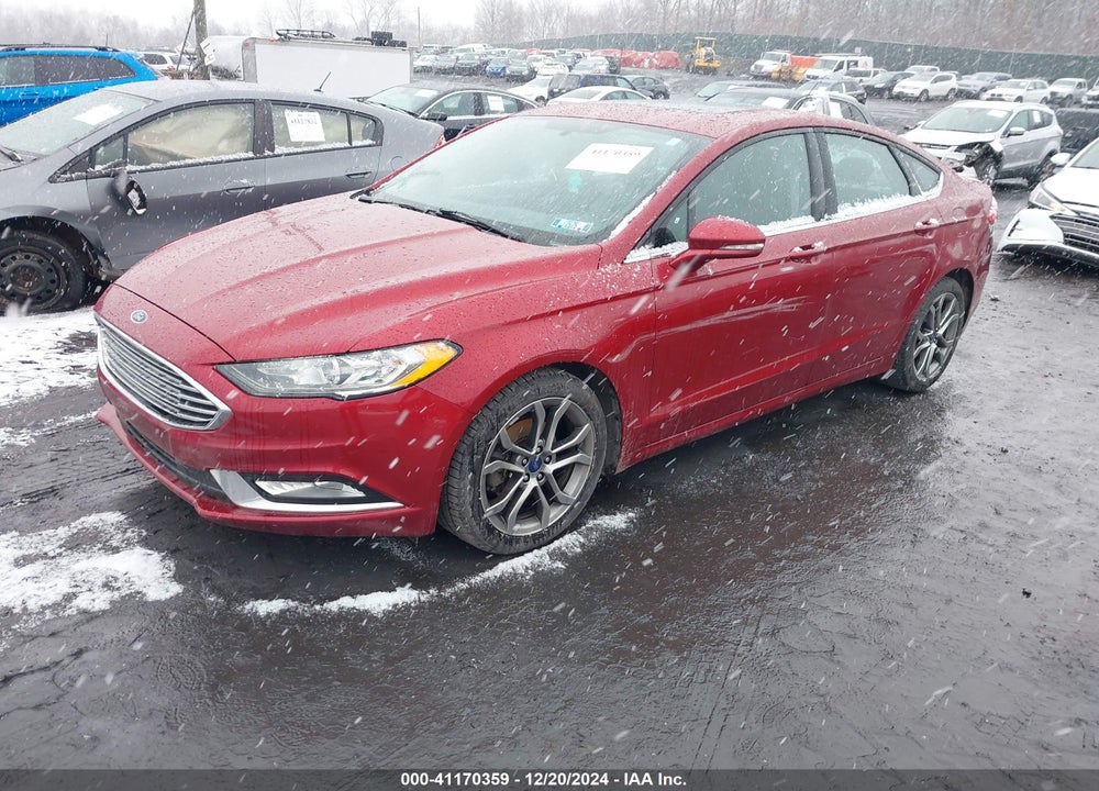 2017 FORD FUSION SE VIN: 3FA6P0HD8HR137198