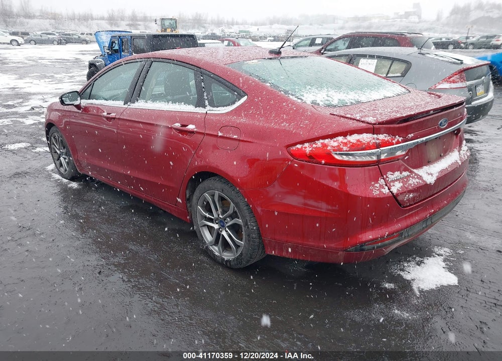2017 FORD FUSION SE VIN: 3FA6P0HD8HR137198