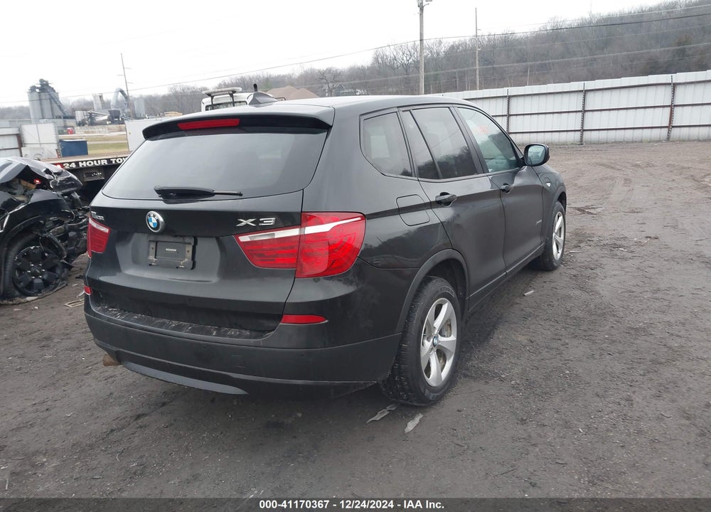 2011 BMW X3 VIN: 5UXWX5C50BL702409