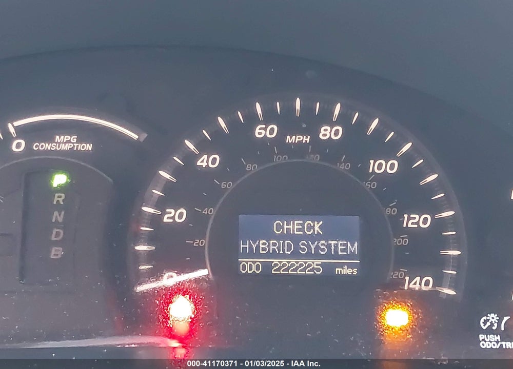 2007 TOYOTA CAMRY HYBRID VIN: JTNBB46K773005302