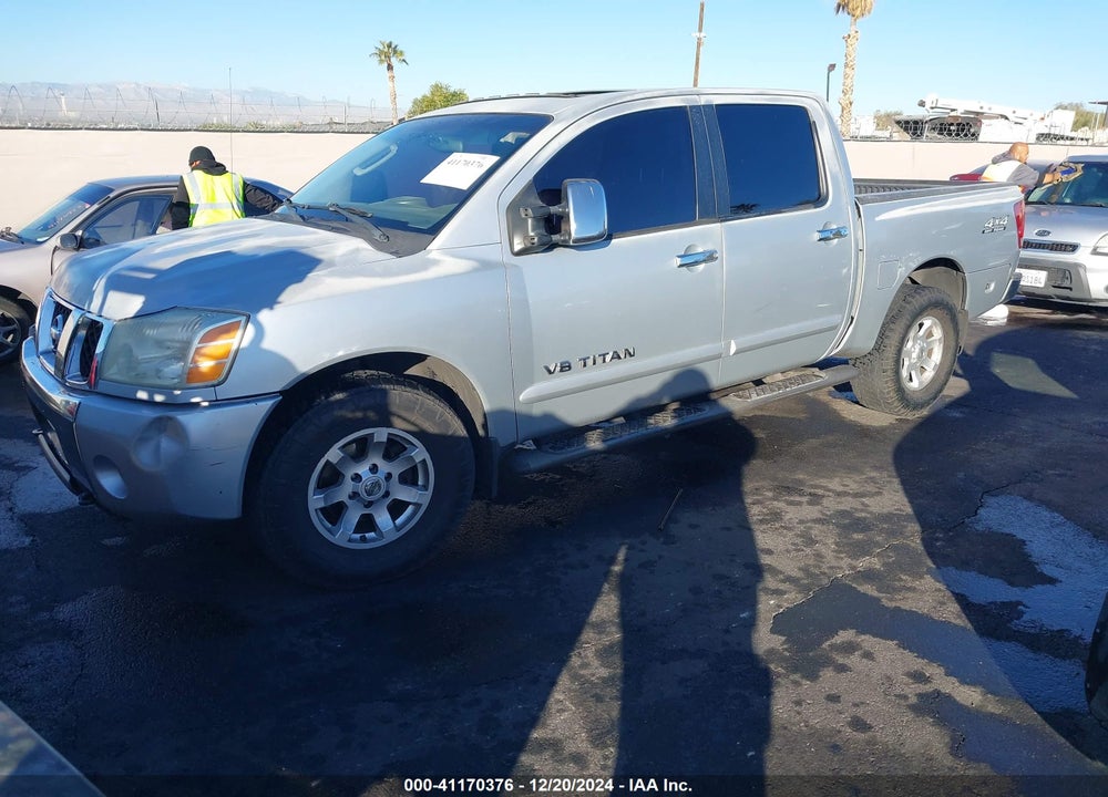 2005 NISSAN TITAN LE VIN: 1N6AA07B05N559841