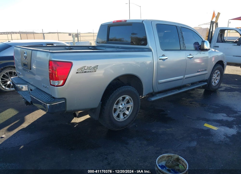 2005 NISSAN TITAN LE VIN: 1N6AA07B05N559841